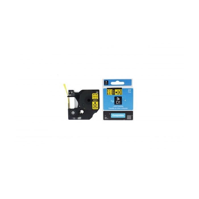 DY45018-Dymo A45018 - NOIR/JAUNE - 9mm