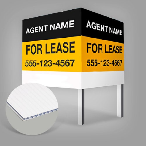 Panneaux commerciaux Coroplast 4mm