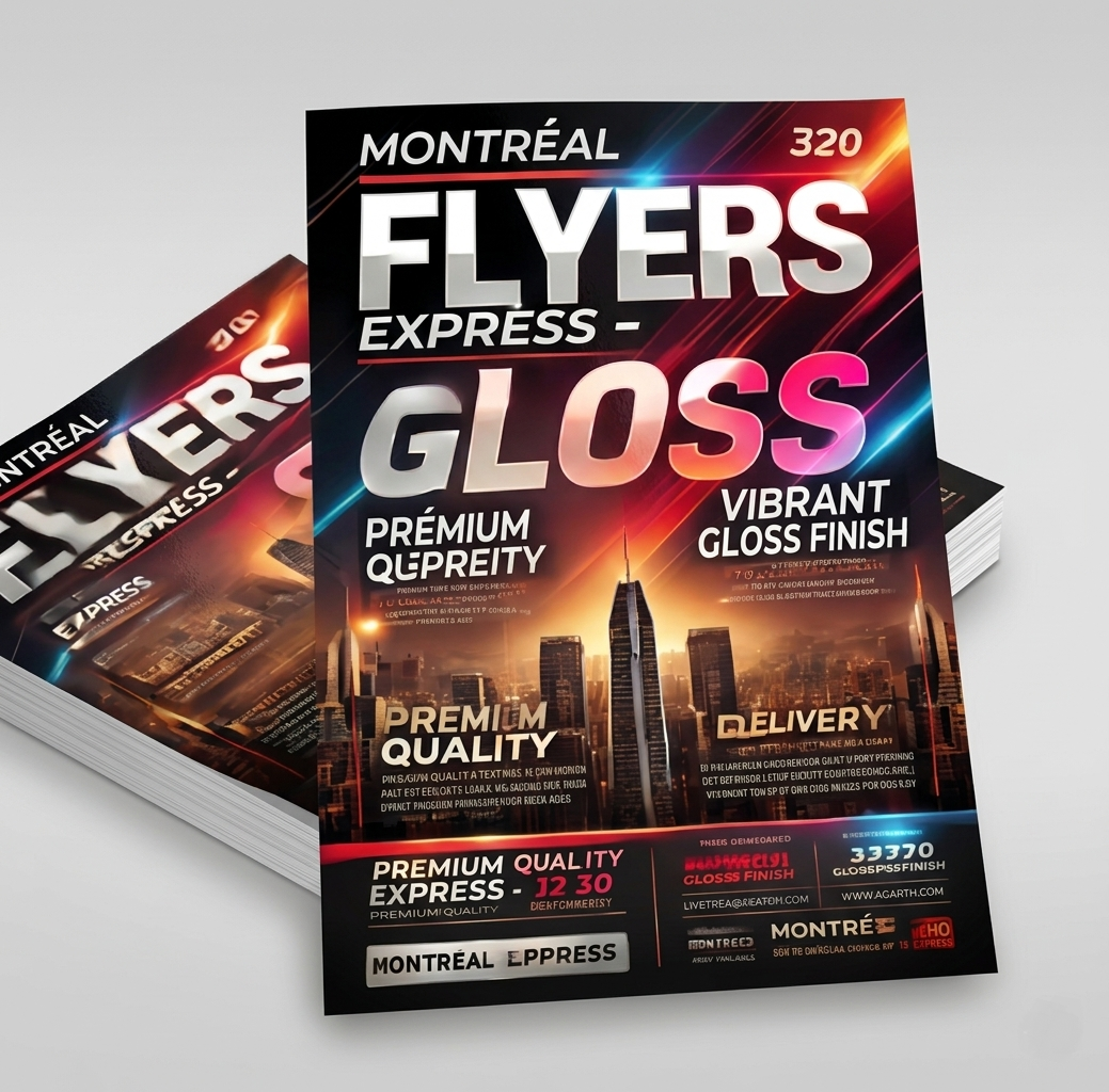 Flyers Express Montréal - Brillant
