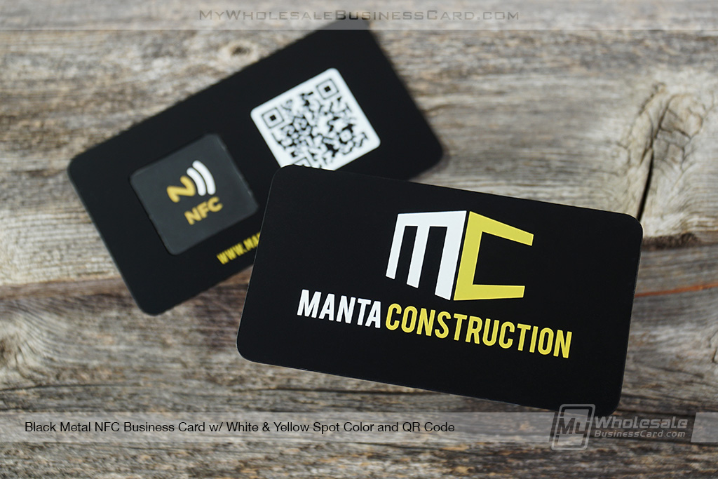 Cartes de visite NFC en métal