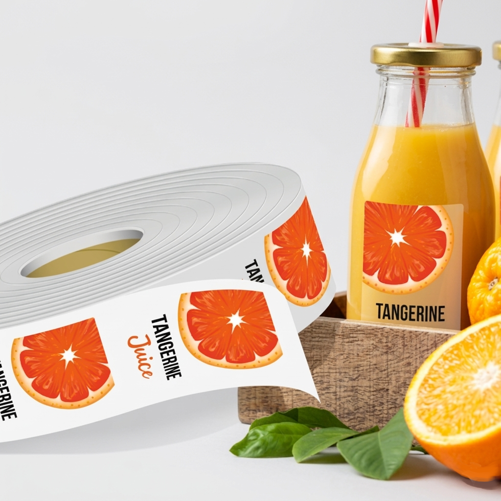 Les étiquettes ou autocollants polypropylène adhésifs en rouleaux - Bopp 