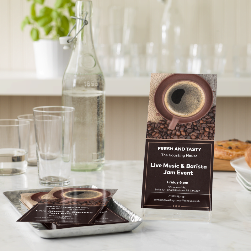 Cartes perforées  du papier 100% recyclé