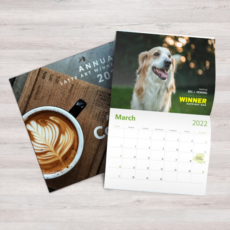 Calendriers muraux 100lb Gloss Text