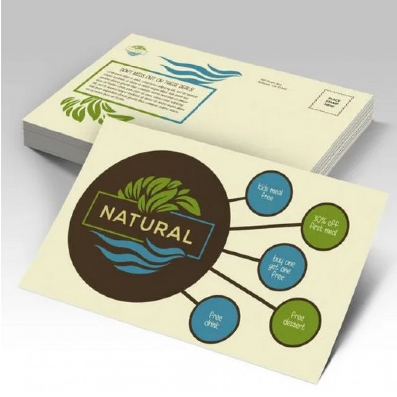 Cartes postales standard fini matt