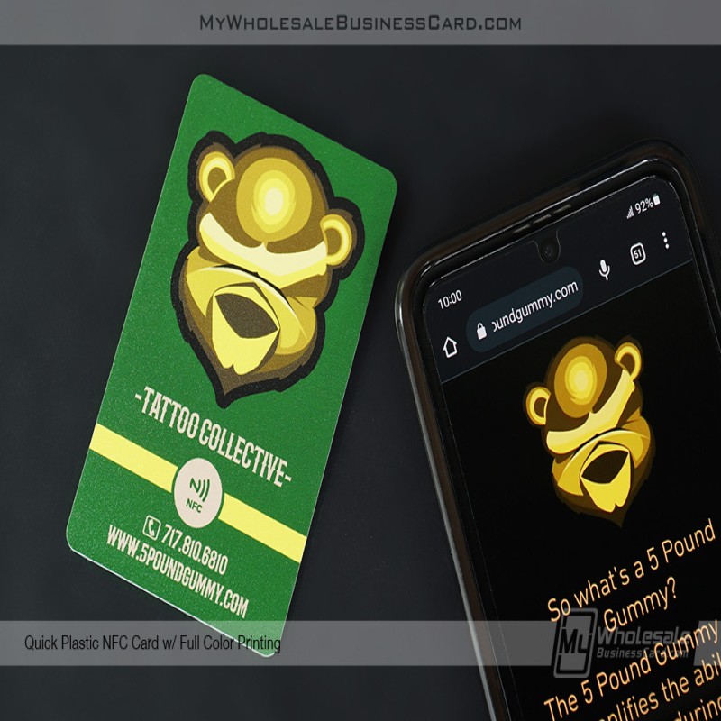 Cartes de visite NFC Quick Plastic
