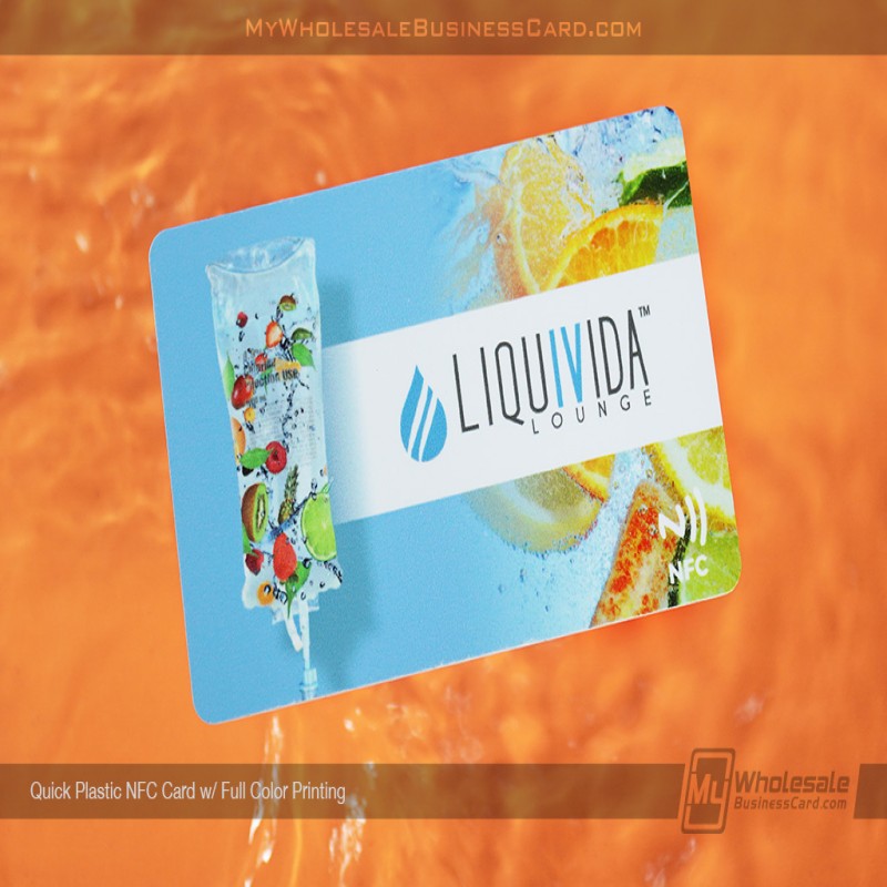 Cartes de visite NFC Quick Plastic
