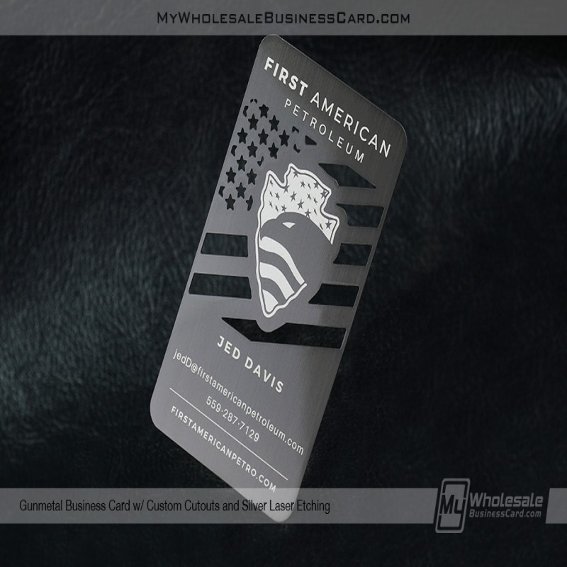 Cartes de visite couleur canon de fusil