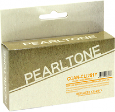 Cartouche d’encre Canon CLI-251 jaune – compatible