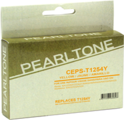 Cartouche d’encre Epson T1254 jaune – compatible