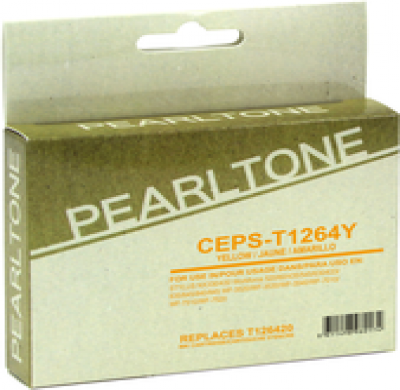 Cartouche d’encre Epson T1264 jaune – compatible