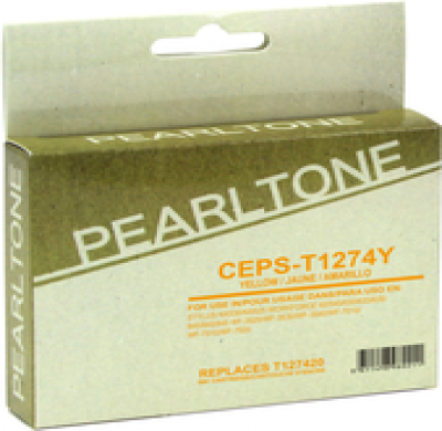 Cartouche d’encre Epson T1274 jaune – compatible