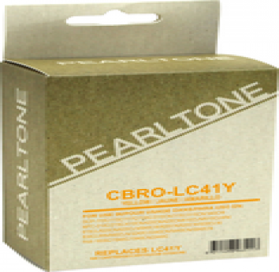 Cartouche d’encre Brother LC41 jaune – compatible