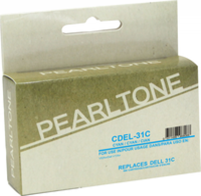 Cartouche d’encre Dell 31 cyan – compatible