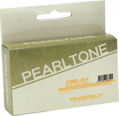 Cartouche d’encre Dell 31 jaune – compatible
