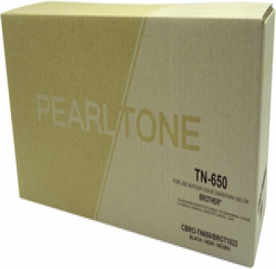 Cartouche de toner Brother TN650 noir, haut rendement – compatible