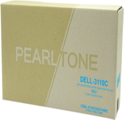 Cartouche de toner Dell 3110 cyan – compatible
