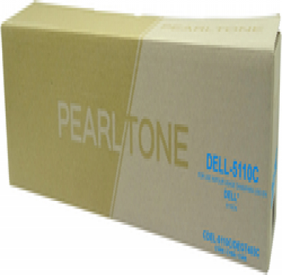 Cartouche de toner Dell 5110 cyan, haut rendement – compatible