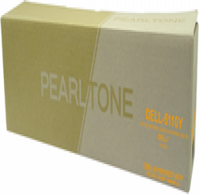 Cartouche de toner Dell 5110 jaune, haut rendement – compatible