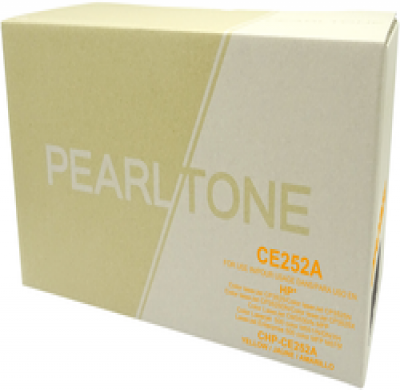 Cartouche de toner HP 504A (CE252A) jaune – compatible