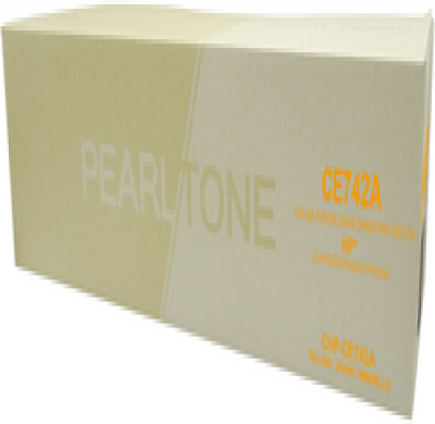 Cartouche de toner HP 307A (CE742A) jaune – compatible