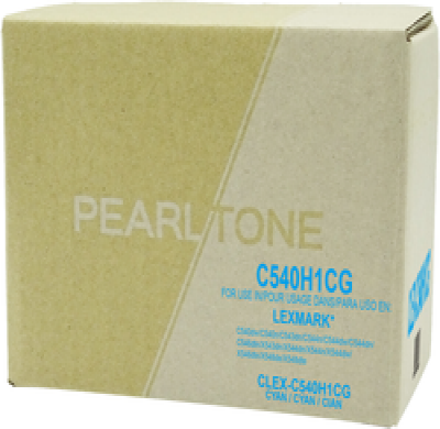 Cartouche de toner Lexmark C540H1CG cyan – remanufacturée