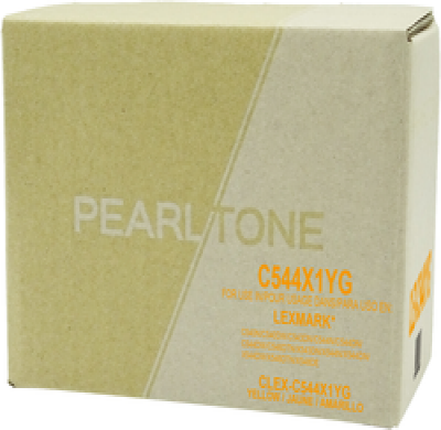Cartouche de toner Lexmark C544X1YG jaune – remanufacturée