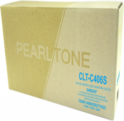 Cartouche de toner Samsung CLT-C406S cyan – compatible