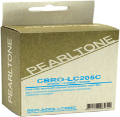 Cartouche d’encre Brother LC205 cyan – compatible