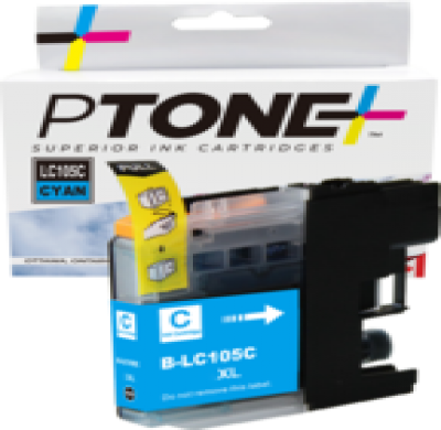 Cartouche d’encre Brother LC105 cyan – compatible premium