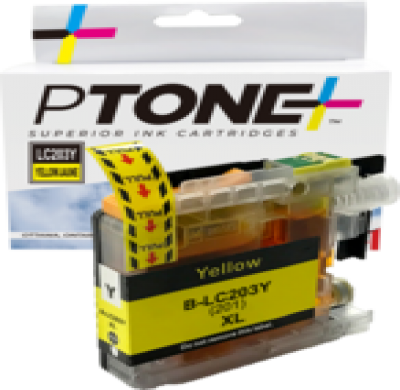 Cartouche d’encre Brother LC203 jaune – compatible premium
