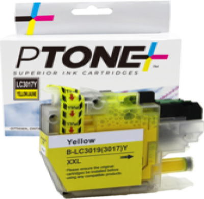 Cartouche d’encre Brother LC3017 jaune – compatible premium