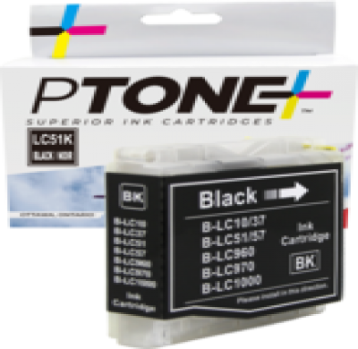 Cartouche d’encre Brother LC51 noir – compatible premium