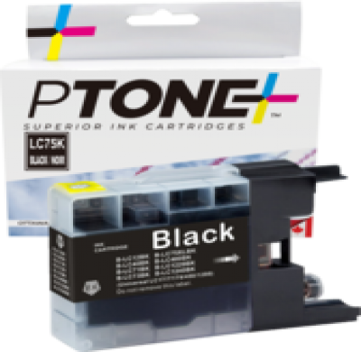 Cartouche d’encre Brother LC75 noir – compatible premium