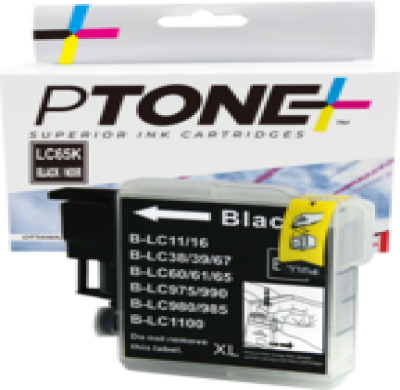Cartouche d’encre Brother LC65 noir – compatible premium