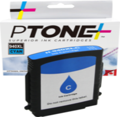 Cartouche d’encre HP 940XL (C2P24AN) cyan – compatible premium