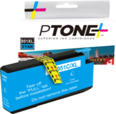 Cartouche d’encre HP 951XL (CN046AN) cyan – compatible premium