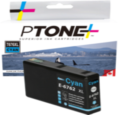 Cartouche d’encre Epson 676XL cyan – compatible premium