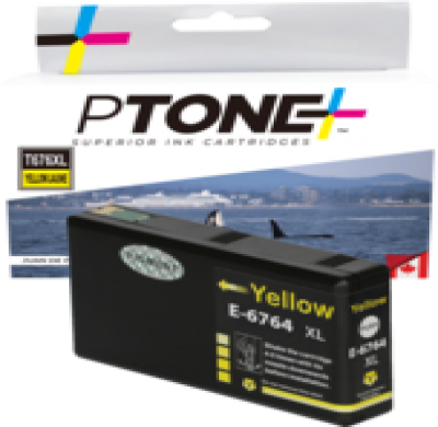 Cartouche d’encre Epson 676XL jaune – compatible premium