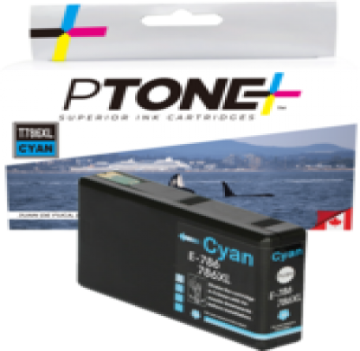 Cartouche d’encre Epson 786XL cyan – compatible premium