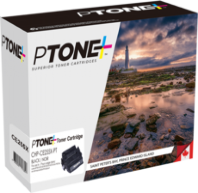 Cartouche de toner HP 55X (CE255X) noir, haut rendement – compatible premium