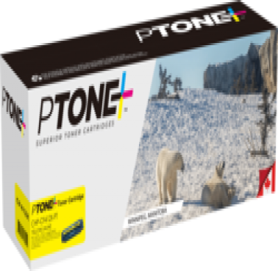 Cartouche de toner HP 410X (CF412X) jaune, haut rendement – compatible premium