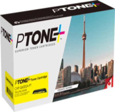 Cartouche de toner HP 124A (Q6002A) jaune – compatible premium