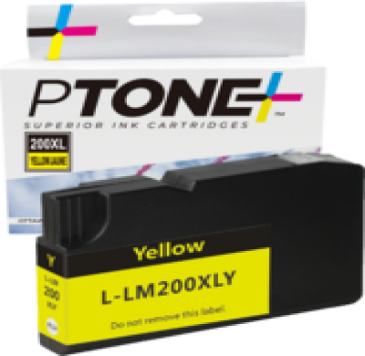 Cartouche d’encre Lexmark 200XL jaune – compatible premium