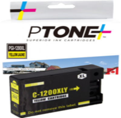 Cartouche d’encre Canon PGI-1200XL jaune – compatible premium