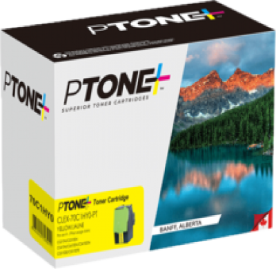 Cartouche de toner Lexmark 70C1HY0 jaune – compatible premium