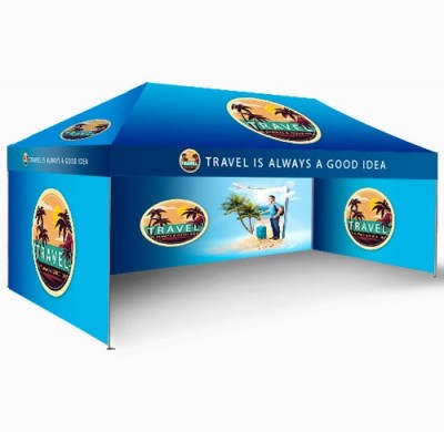 Tentes à auvent personnalisées 10 'x 20'