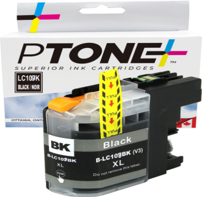 Cartouche d’encre Brother LC109 noir – compatible premium