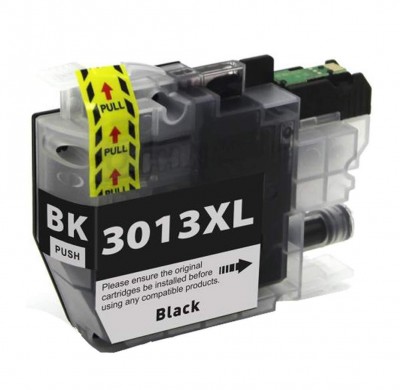 Cartouche d’encre Brother LC3013 noir – compatible premium