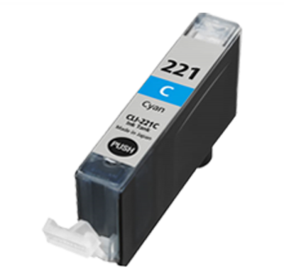 Cartouche d’encre Canon CLI-221 cyan – compatible premium
