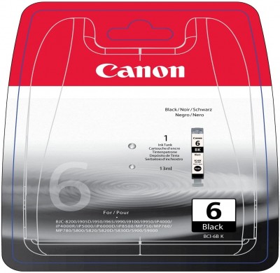 Cartouche d’encre Canon BCI-6 noir – compatible premium